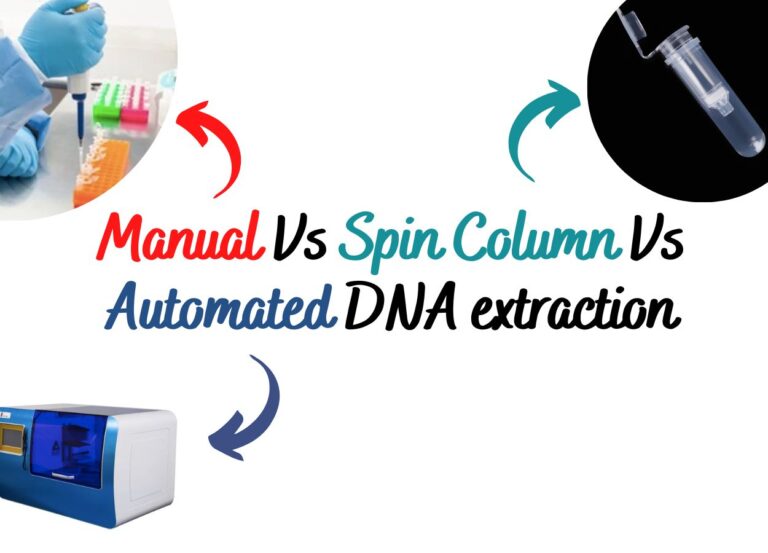 Comparison Between Manual vs Spin Column vs Automated DNA Extraction