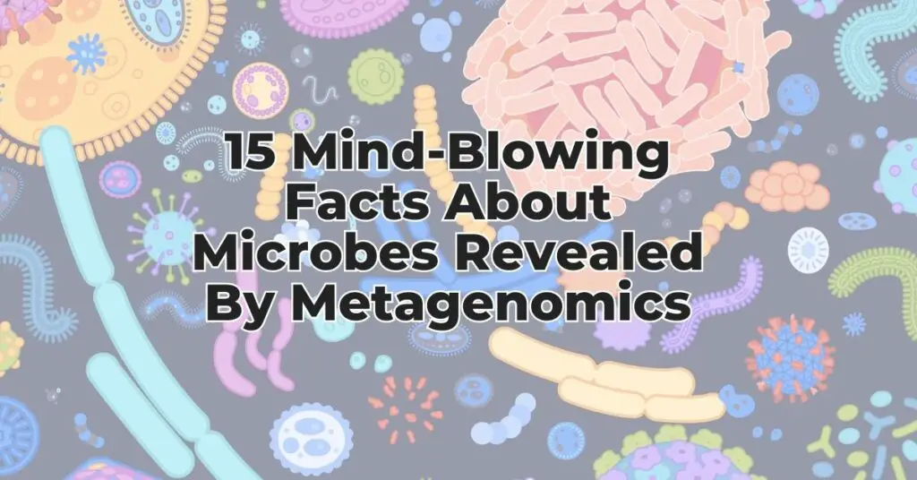 Facts on microbes revealed by metagenomics.