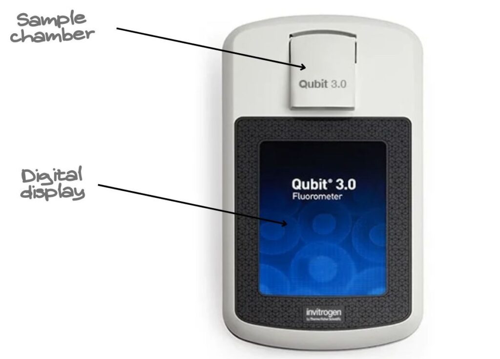 The labeled image of Qubit