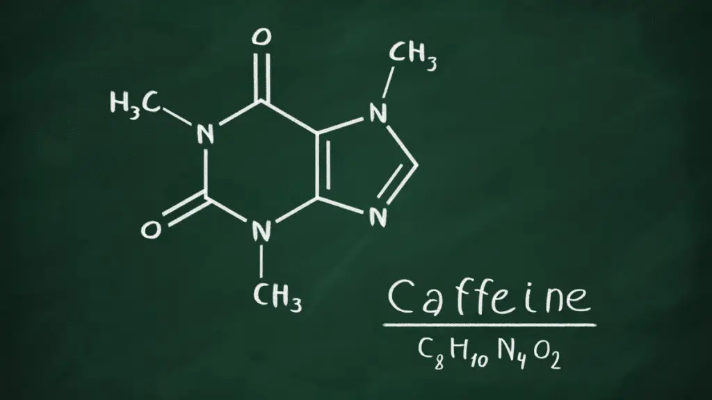 The image is used to show the effect of caffeine on our DNA