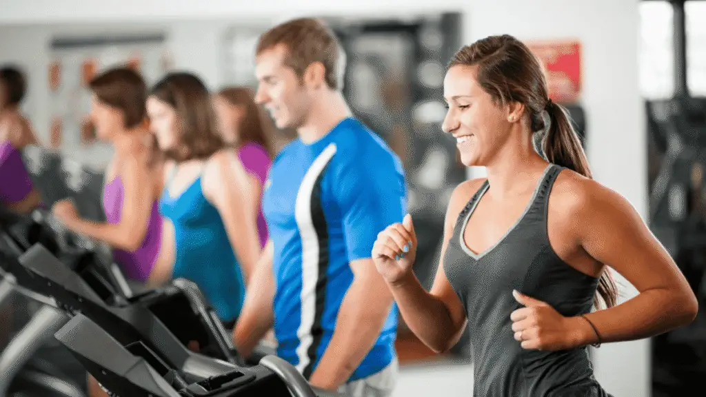 The image shows how exercise can support DNA health.