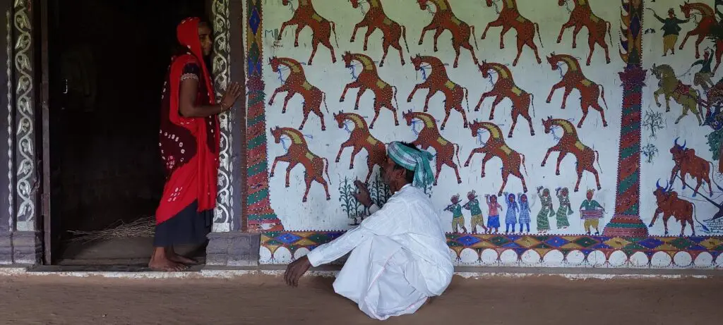 Image of Gujarati tribal.