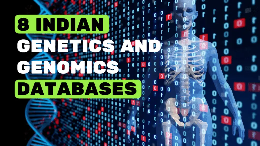 8 Indian genetics and genomics databases