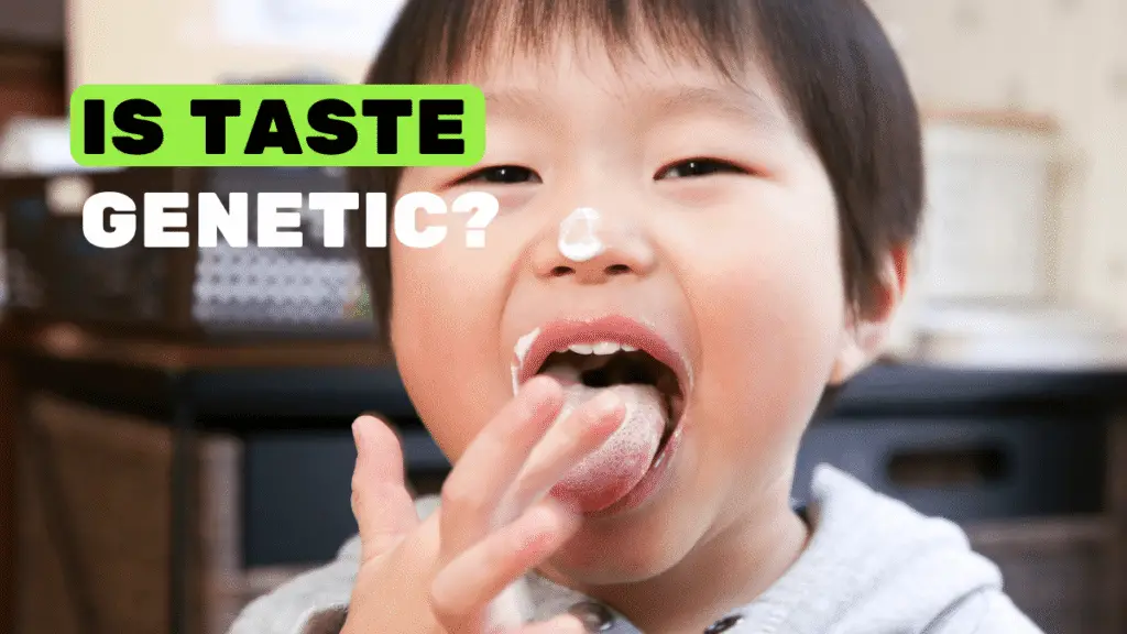 The image is used for the article is taste genetic?
